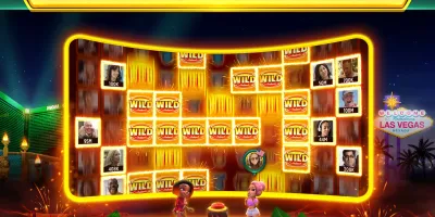 LuckyLand Slots Gameplay Interface