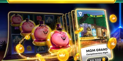 LuckyLand Slots Winning Animation